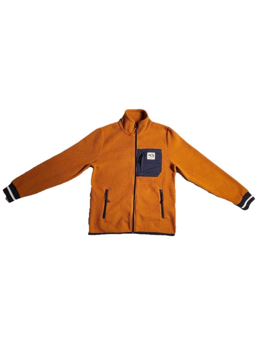 Kari Traa Rothe Midlayer Jacket Women Color Orangish Brown Size Large